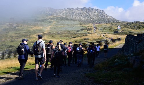 Hikers at Kosi